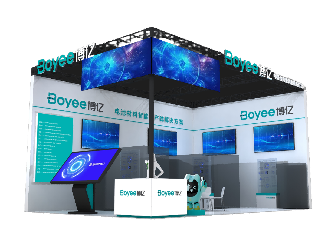 지능형 생산 라인 리더 Boyee, 신기술 공개 CIBF2024
