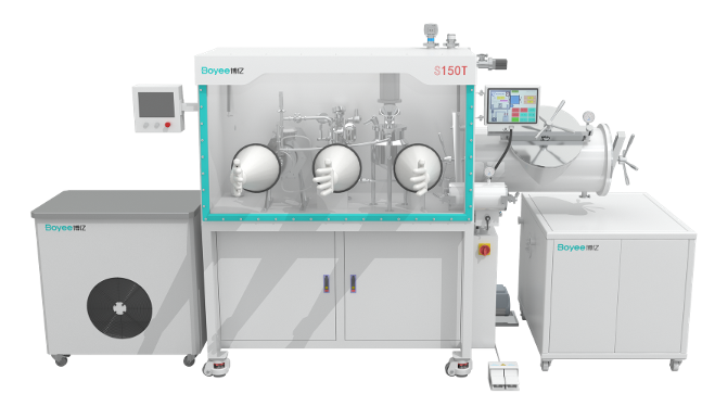 Glovebox 밀봉 통합 구슬 공장